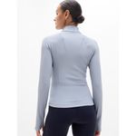 Athleta New S Salutation Ribbed Jacket 2.0 Blue Star Small Photo 1