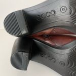 Ecco  touch leather ankle boots 41 US 10 -10.5 Photo 8