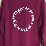 H&M  the weekend purple pullover sweatshirt size small Photo 8