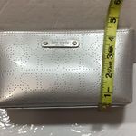 Kate Spade  little Shiloh silver cosmetic bag Photo 8