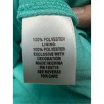 Roz & Ali  Aqua/brown Blouse Sz S NWT Photo 3