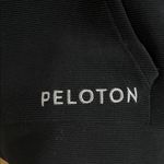 Peloton  Black Ribbed High-Neck Quarter Zip Sweatshirt Large Photo 3