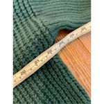 Michael Michael kors green chunky knit cowl neck pocket front sweater Size M Photo 9