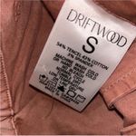 Driftwood  Mauve Embroidered Stitch Cuffed Leg
Pants(Size Small) Photo 7