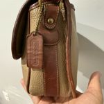 Coach  Vintage Sheridan Mayfield Beige Brown Saddle Leather‎ Shoulder Bag 4225 K Photo 6