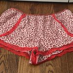 Victoria's Secret Victoria Secret Orange and pink pajama shorts Sz L NWOT Photo 0
