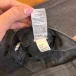 PacSun  Jeans Women 26 Black Washed Denim High Rise Straigt Distressed Button Fly Photo 3