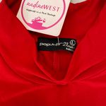 Popular 21 NWT - - Women’s Red A-Line Dress - Size L. Photo 5