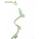 Madewell  Yellow Gold Tone Necklace Short Semi Circle Charm Disks Womens Quality Photo 2