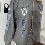 NFL Seattle Seahawks Jacket W/ Fur Inside, Gray Photo 2