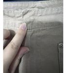 VTG Of Khakis Long Chino Skirt Maxi Slit Minimalist Khaki Tan Large Y2K Photo 5