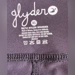 Glyder Capri Leggings Womens  LX Black Nylon And  Spandex Lightweight New Photo 11