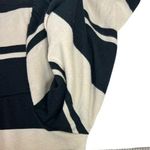 Allison Brittney  Women's Black & White Stripe Dress Photo 3