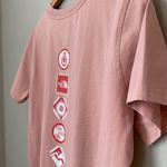 The North Face NWOT Womens Large Himalayan Bottle Short Sleeve Pink Logo T-Shirt Photo 14