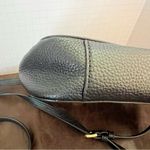 Michael Kors ‎ Black Pebbled Leather Crossbody Bag - Gold-Tone Hardware Photo 5