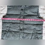 Banana Republic  Heather Grey Quilted Puffer Vest Cozy Outdoors Preppy - Medium Photo 6