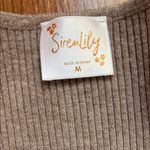 Siren Lily  Taupe Long Sleeve Dress Photo 6