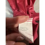 Beyond Classy Silky Satin Halter Midi Dress sz Small Slit Hot Pink‎ Tie Neck Pink Photo 7