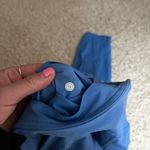 Lululemon Base Pace 28” Leggings Size 12 Blue Nile Photo 2