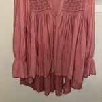 Free People Revolve Don’t Call Me Baby Rosie Oversized Button Up Longsleeve Thermal Tunic Dress Photo 4