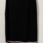 NWT Grace Dane Lewis Black Rayon Knit Skirt Sz S Photo 0