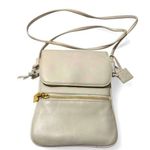 Giani Bernini  genuine leather crossbody cream purse vintage Photo 0