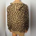 Amazon Essentials Brown Leopard Print Women's Hoodie Size M Photo 2