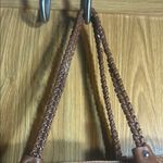 CHAPS Brown Leather Tote Bag with Classic Design Photo 2