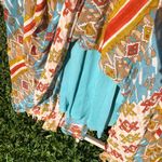 Nicole Miller Studio Silk Beaded Maxi Dress 4 Photo 7