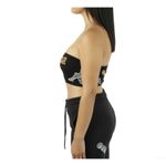 Kappa  Women's Black Authenthic Graphik Tessa Tube Top Photo 1