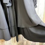 ZJCT Black Baby Doll Dress with Layers & Puff Sleeves Wear On or Off Shoulders Size XL Photo 4