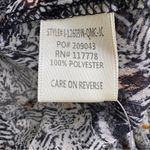 Love stitch long sleeve bohemian boho peasant blouse‎  gold metallic print Sz S Photo 3