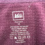REI Top Polartec Pullover Womens Medium Purple 1/4 Zip Outdoors Activewear Hike Photo 2