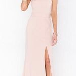 Show Me Your Mumu NWT Paris Gown Dusty Blush Stretch Photo 0