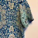 Lulus  Blue and Gray Patterned Mini Dress Photo 3