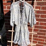 VICI Blue floral Mini dress Small Photo 13