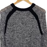 Lululemon Athletica Womens Passage Merino Wool Sweater Heather Gray Black Small Photo 4