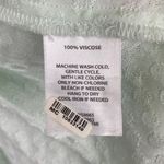 Something Navy Mint Green Long Sleeve V-neck Peplum Wrap Top Polka Dot XXS Photo 6