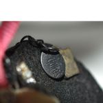 Trendy Black Metal 14" Link Chain White/Black Rhinestone Accent Dog Necklace Photo 2