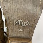 Free People Anthro Latigo Size 10 Paz Braid Booties Boho Brown Leather Western Boots Women’s Photo 9