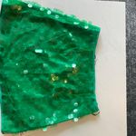 ASOS Green Sequin Mini Skirt Photo 3
