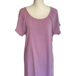 Umgee  Womens Lavender Flutter Sleeve High Low Sundress Size Small Relaxed Beach Photo 1