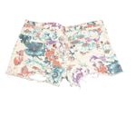 Free People  Floral Raw Hem Shorts size 27 Photo 3
