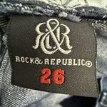 Rock & Republic Y2K Stella Jeans Womens 26 Low Rise Bootcut Dark Wash Limited Ed Photo 3