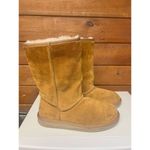 Kookaburra Tall Leather Suede Boot Sz 9 Tan Photo 1
