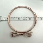 Kate Spade  Gold Bow Hinged Bracelet Photo 5