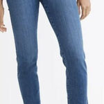 Madewell NEW Mid-Rise Stovepipe Jeans in Leman Wash TENCEL, 26 Photo 0