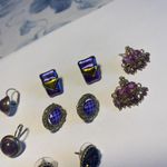 Lot Of 5 Pretty Women’s Costume Earrings Pierced Photo 7