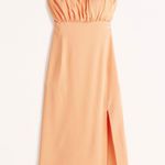 Abercrombie & Fitch Yellow Midi Dress Photo 12