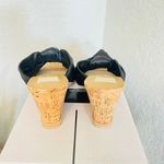 DOLCE VITA Naji Knotted Cork Wedge Mule Sandal, Size 11, Black, NWT Black Photo 6